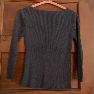 Jones New York Sport Rib Boatneck Sweater